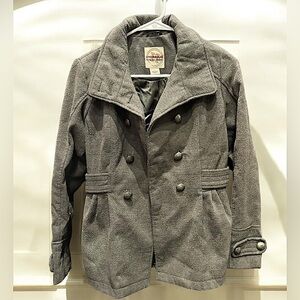 Hydraulic Gray Pea Coat